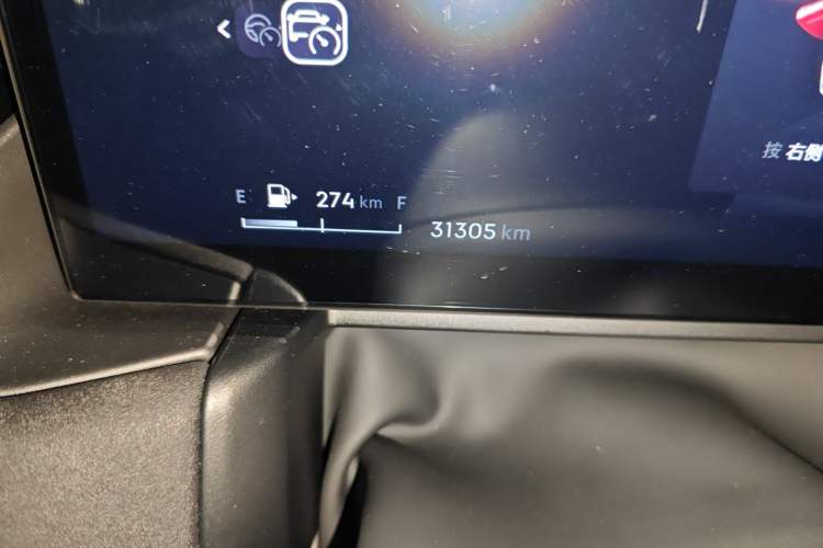 Used Lynk & Co 03 2023 1.5T EM-F PM Odometer Close Up