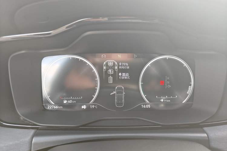 Used Lynk & Co 03 New Energy 2019 1.5T PHEV Pro Odometer Close Up