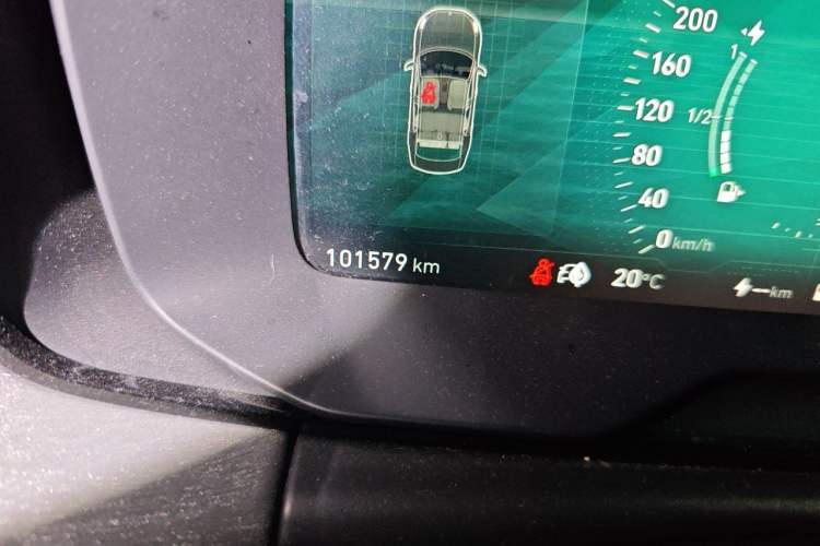 Used Lynk & Co 03 New Energy 2021 1.5T PHEV Odometer Close Up