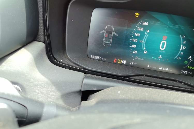 Used Lynk & Co 03 New Energy 2021 1.5T PHEV Pro Odometer Close Up