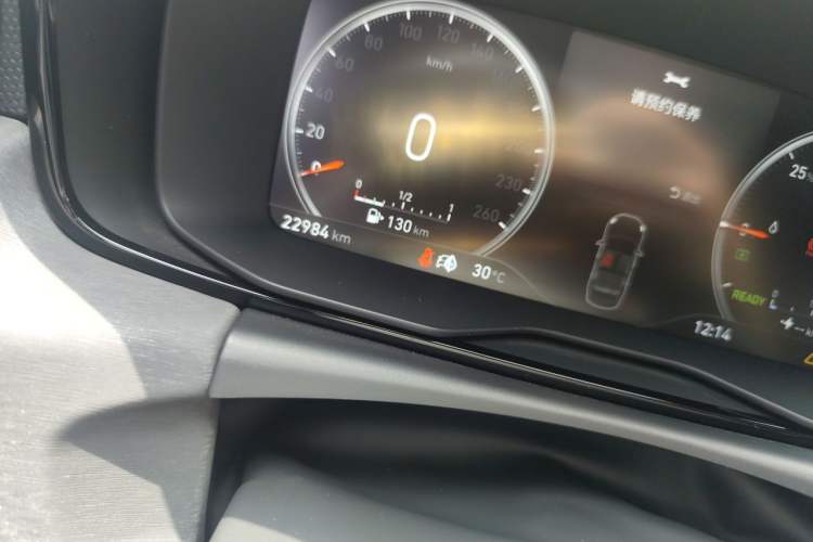 Used Lynk & Co 03 New Energy 2021 1.5T PHEV Pro Odometer Close Up