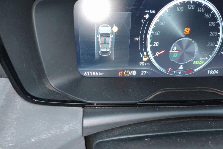 Used Lynk & Co 03 New Energy 2021 1.5T PHEV Pro Odometer Close Up