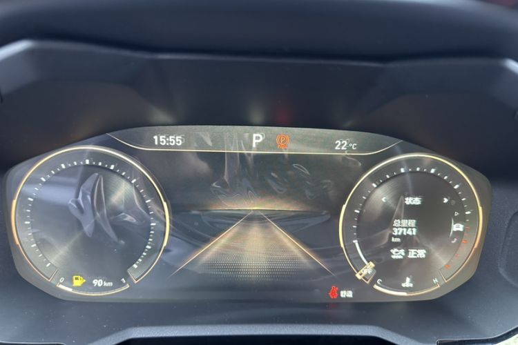Used Lynk & Co 05 2020 2.0TD Four-Wheel Drive HypeHalo Odometer Close Up