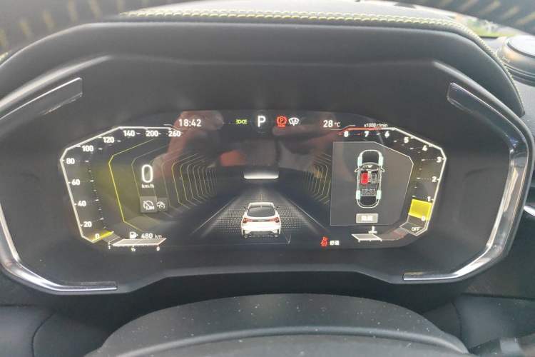 Used Lynk & Co 05 2020 2.0TD Two-Wheel Drive Shine Halo Instrument Cluster