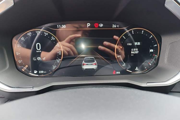 Used Lynk & Co 05 2020 2.0TD Two-Wheel Drive Shine Halo Instrument Cluster