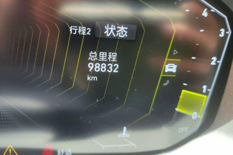 Used Lynk & Co 05 2020 2.0TD Four-Wheel Drive HypeHalo Odometer Close Up