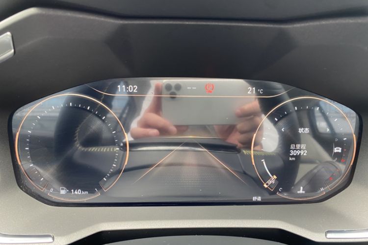 Used Lynk & Co 05 2020 2.0TD Two-Wheel Drive Zhaoyang Plus Odometer Close Up