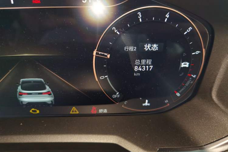 Used Lynk & Co 05 2020 2.0TD Two-Wheel Drive Zhaoyang Plus Odometer Close Up
