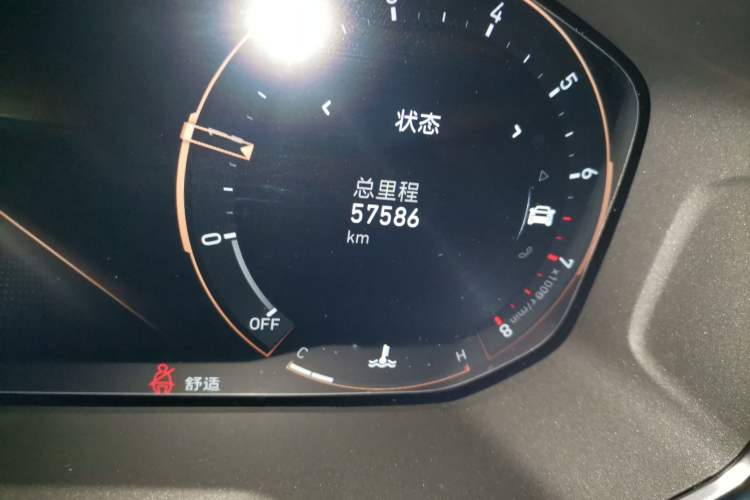 Used Lynk & Co 05 2020 2.0TD Two-Wheel Drive Shine Halo Odometer Close Up