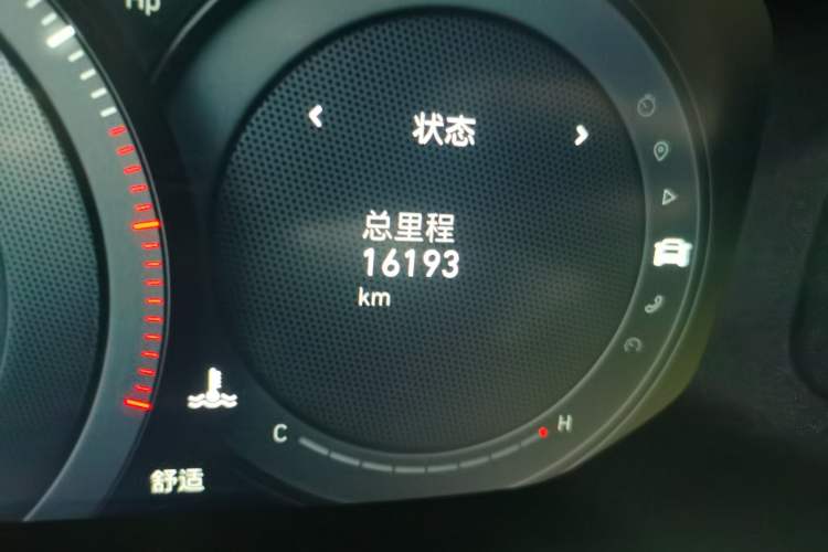 Used Lynk & Co 05 2022 2.0TD Two-Wheel Drive Zhaoyang Plus Odometer Close Up