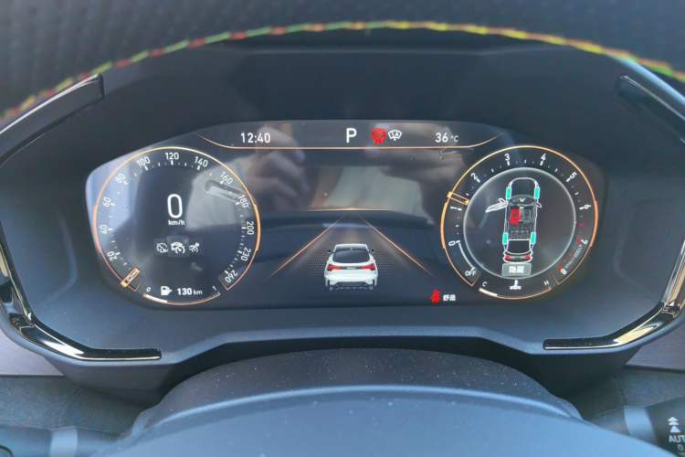 Used Lynk & Co 05 2022 2.0TD Four-Wheel Drive Dynamic Halo Instrument Cluster