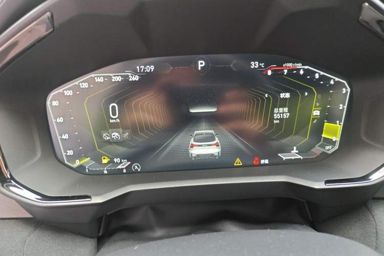 Used Lynk & Co 05 2022 2.0TD Four-Wheel Drive Dynamic Halo Instrument Cluster
