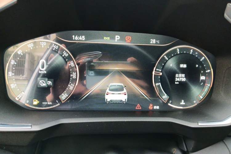 Used Lynk & Co 05 2022 2.0T Two-Wheel Drive Shine Halo Instrument Cluster