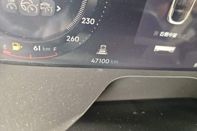 Used Lynk & Co 05 2023 2.0TD Two-Wheel Drive Zhaopu Pro Odometer Close Up