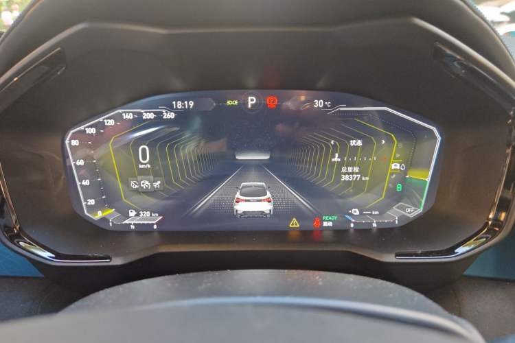 Used Lynk & Co 05 EM-P 2021 1.5TD PHEV HALO Odometer Close Up