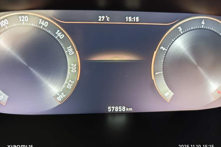 Used Lynk & Co 06 2020 1.5T JinPro model Odometer Close Up