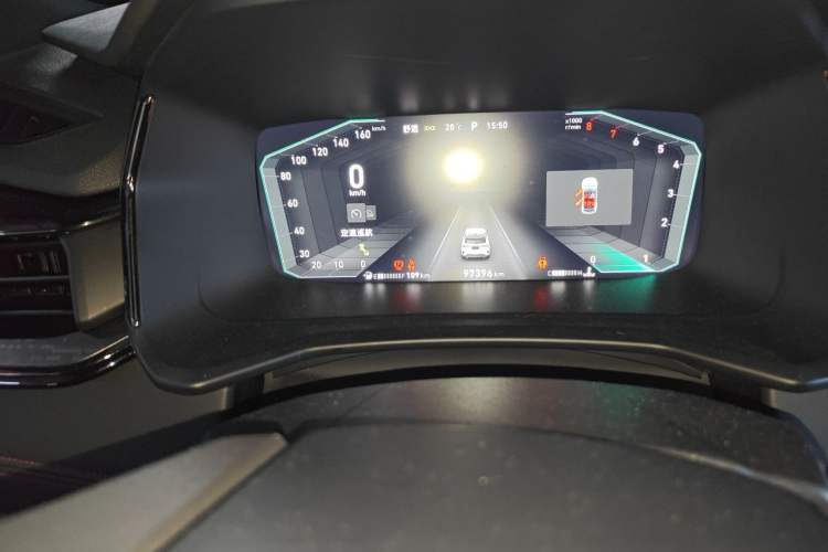Used Lynk & Co 06 2020 1.5T JinPro model Odometer Close Up