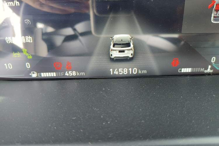 Used Lynk & Co 06 2020 1.5T YAO Halo Odometer Close Up