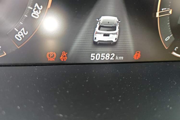 Used Lynk & Co 06 2020 1.5T YAO Halo Odometer Close Up