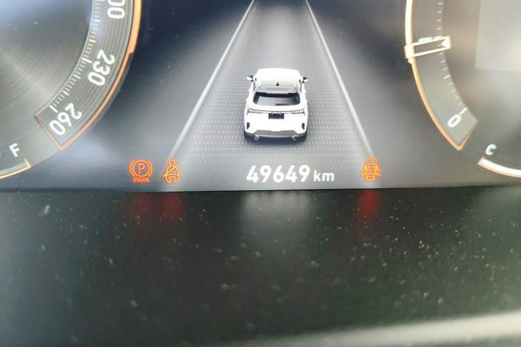 Used Lynk & Co 06 2020 1.5T Tech Pioneer Edition Odometer Close Up