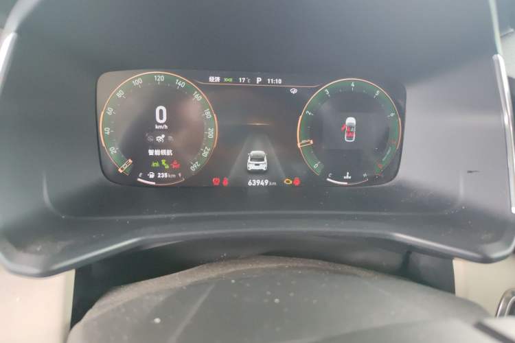 Used Lynk & Co 06 2020 1.5T YAO Halo Odometer Close Up