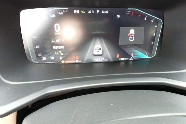 Used Lynk & Co 06 2020 1.5T YAO Halo Odometer Close Up