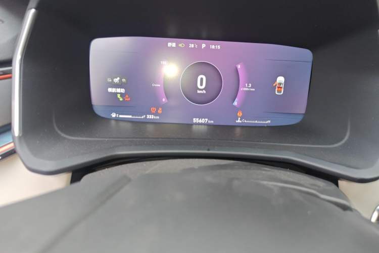 Used Lynk & Co 06 2020 1.5T YAO Halo Odometer Close Up