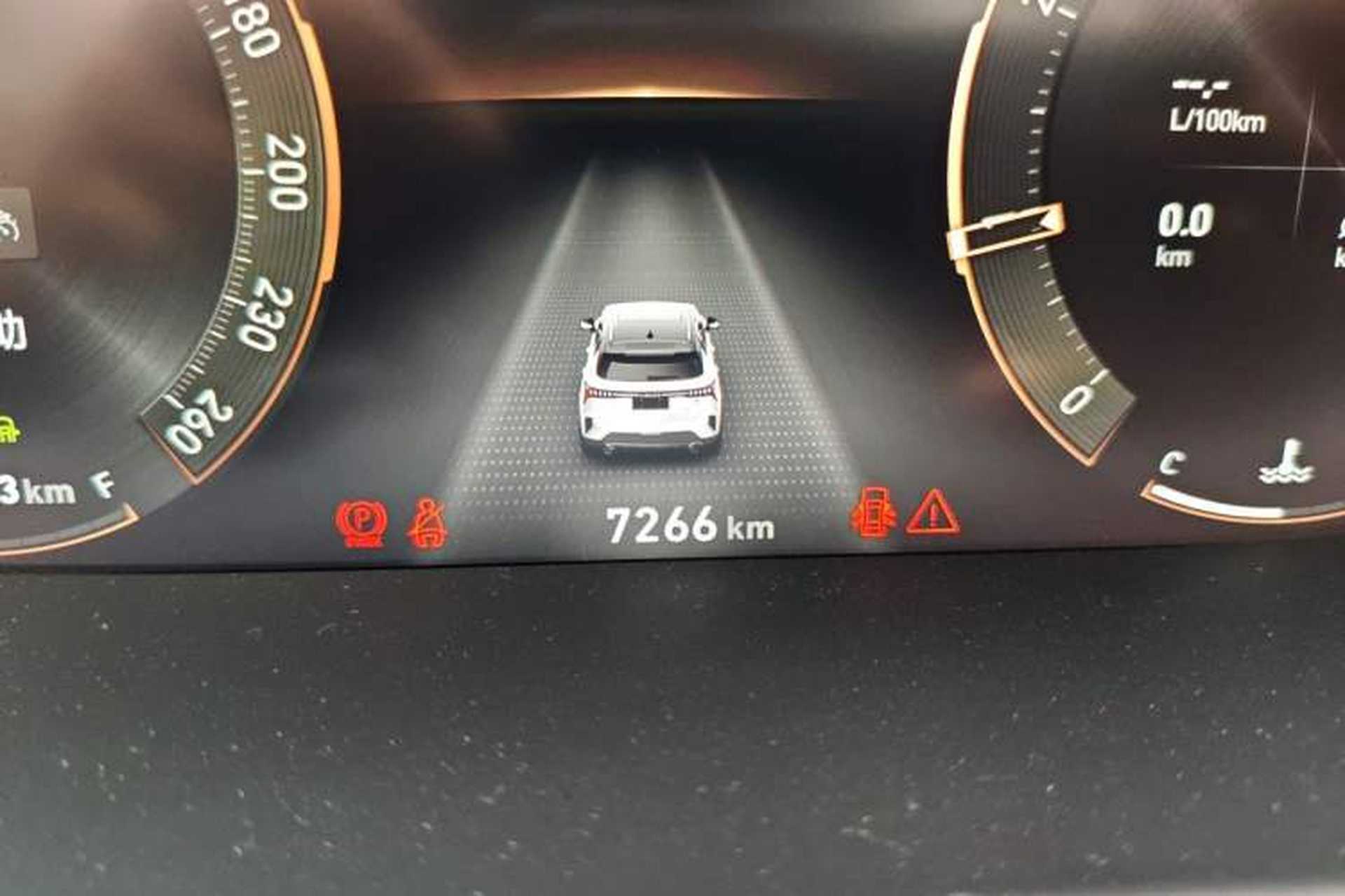Used Lynk & Co 06 2020 1.5T YAO Halo Odometer Close Up