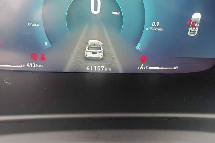 Used Lynk & Co 06 2020 1.5T YAO Halo Odometer Close Up
