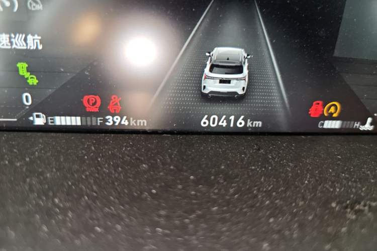 Used Lynk & Co 06 2020 1.5T MHEV Pro Odometer Close Up