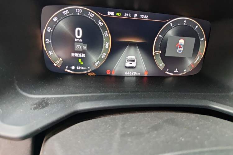 Used Lynk & Co 06 2020 1.5T JinPro model Odometer Close Up