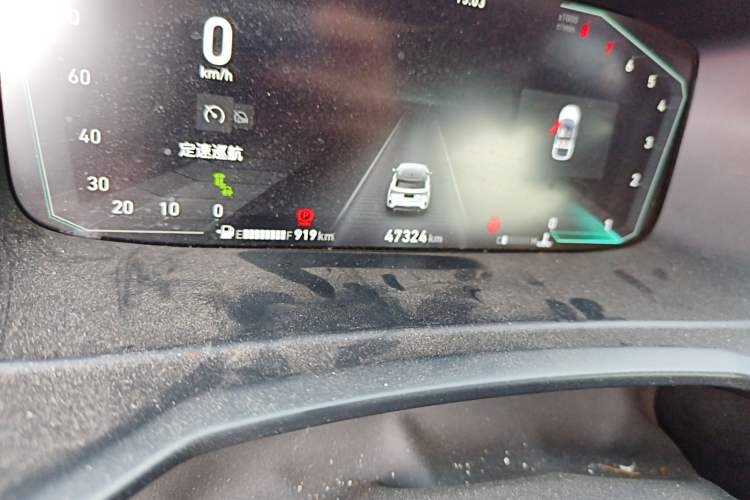 Used Lynk & Co 06 2020 1.5T JinPro model Odometer Close Up