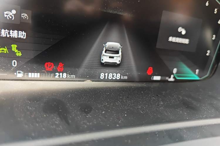Used Lynk & Co 06 2020 1.5T YAO Halo Odometer Close Up