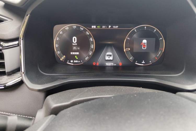 Used Lynk & Co 06 2020 1.5T JinPro model Odometer Close Up