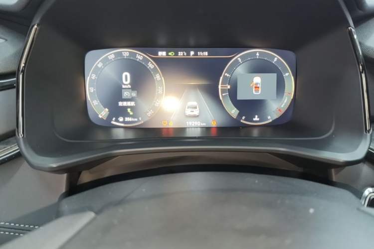 Used Lynk & Co 06 2020 1.5T JinPro model Odometer Close Up