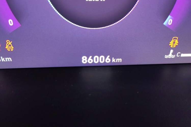 Used Lynk & Co 06 2020 1.5T JinPro model Odometer Close Up