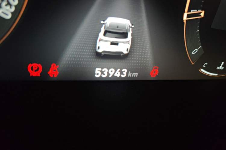 Used Lynk & Co 06 2020 1.5T YAO Halo Odometer Close Up