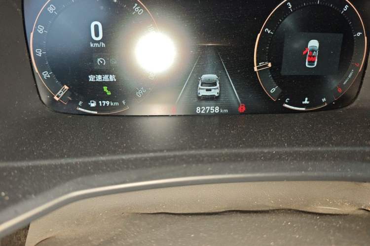 Used Lynk & Co 06 2020 1.5T JinPro model Odometer Close Up