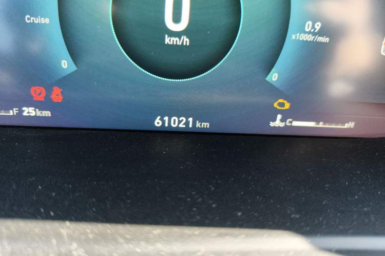 Used Lynk & Co 06 2020 1.5T JinPro model Odometer Close Up