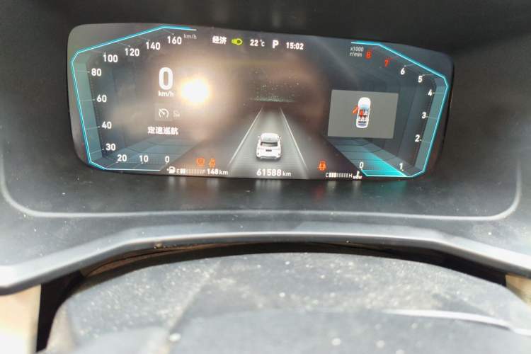 Used Lynk & Co 06 2020 1.5T Type Plus Odometer Close Up
