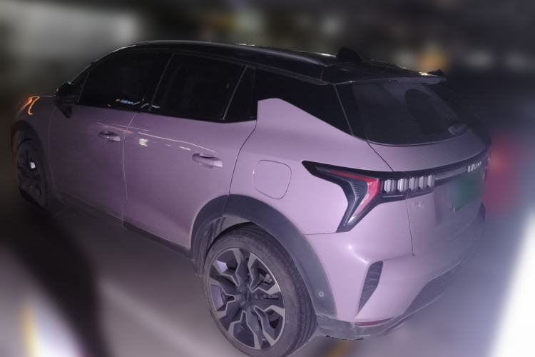 Used Lynk & Co 06 2021 1.5T Shero Pink Special Edition Rear Left 45 Deg