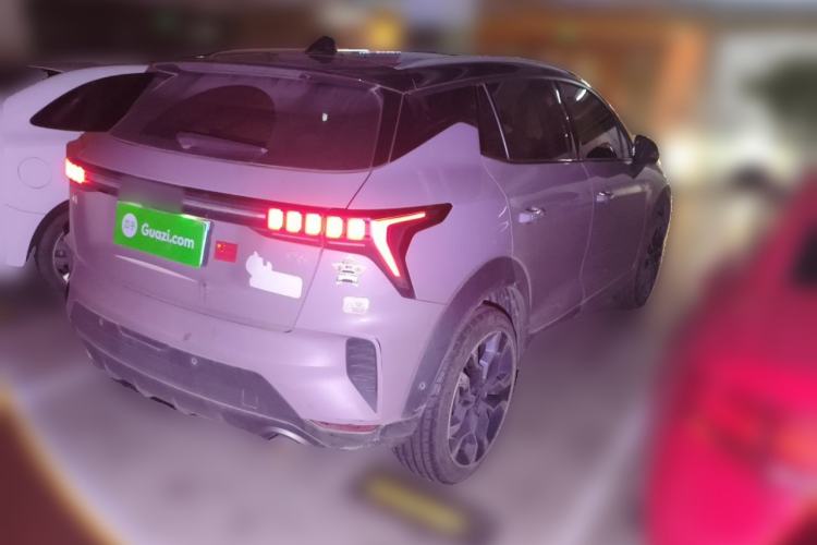 Used Lynk & Co 06 2021 1.5T Shero Pink Special Edition Rear Right 45 Deg