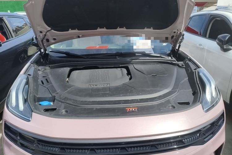 Used Lynk & Co 06 2021 1.5T Shero Pink Special Edition Engine Bay