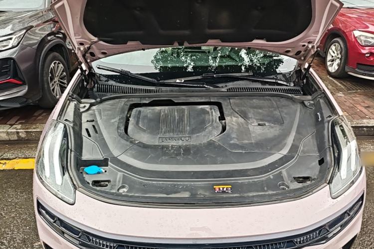 Used Lynk & Co 06 2021 1.5T Shero Pink Special Edition Engine Bay