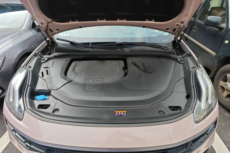 Used Lynk & Co 06 2021 1.5T Shero Pink Special Edition Engine Bay
