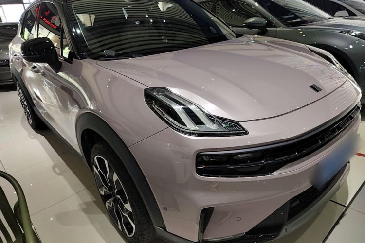 Used Lynk & Co 06 2021 1.5T Shero Pink Special Edition Front Right 45 Deg