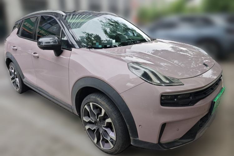 Used Lynk & Co 06 2021 1.5T Shero Pink Special Edition Front Right 45 Deg