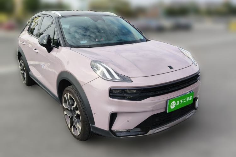 Used Lynk & Co 06 2021 1.5T Shero Pink Special Edition Front Right 45 Deg