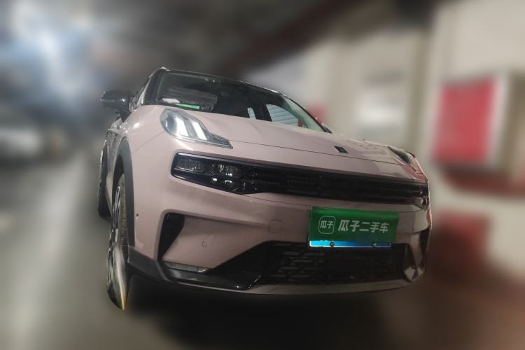 Used Lynk & Co 06 2021 1.5T Shero Pink Special Edition Front Right 45 Deg