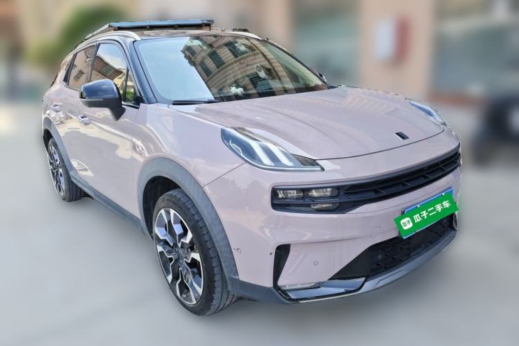 Used Lynk & Co 06 2021 1.5T Shero Pink Special Edition Front Right 45 Deg